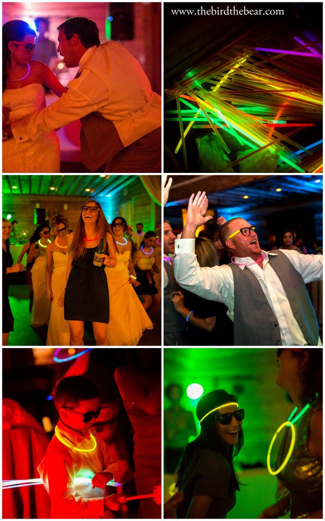 Guests dance at a wedding at the Hoffman Haus in Fredericksburg.
