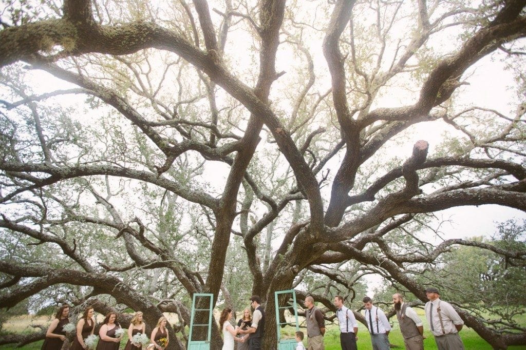 Ceremony At ThreePointsRanchWedding
