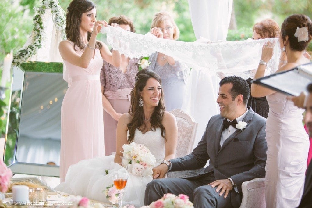 Persian wedding ceremony at the Four Seasons in Austin, Texas. 