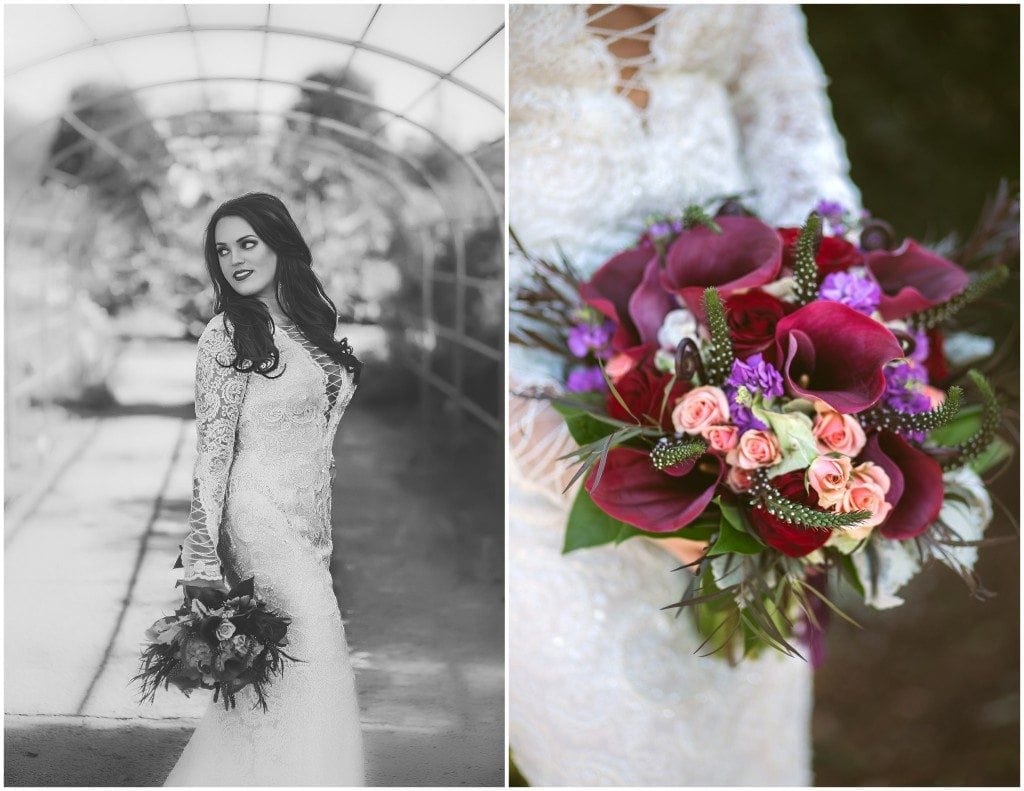 Amazing berta bridal gown with deep v neck and lacing