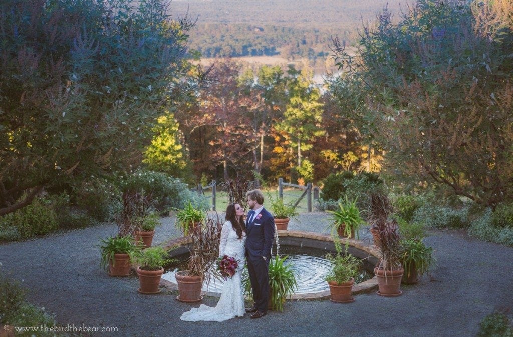 Fall colors wedding in Arkansas
