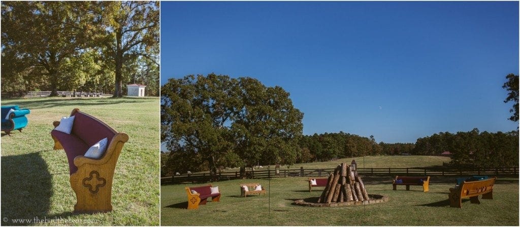Medieval bonfire at game of thrones themed wedding