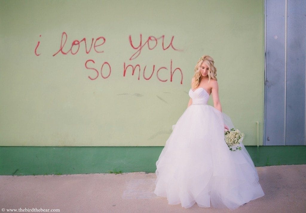 South Congress St bridal portraits