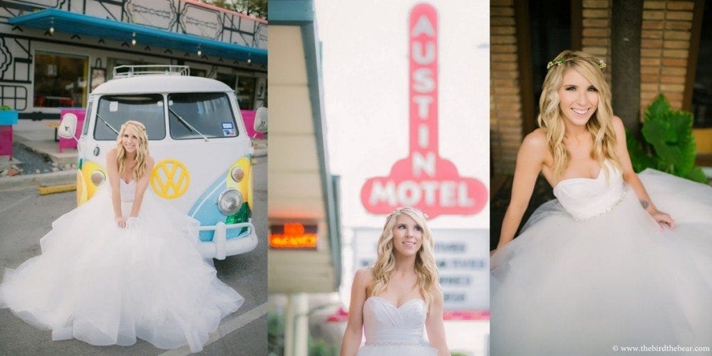 South Congress Bridal Portraits in Austin, TX