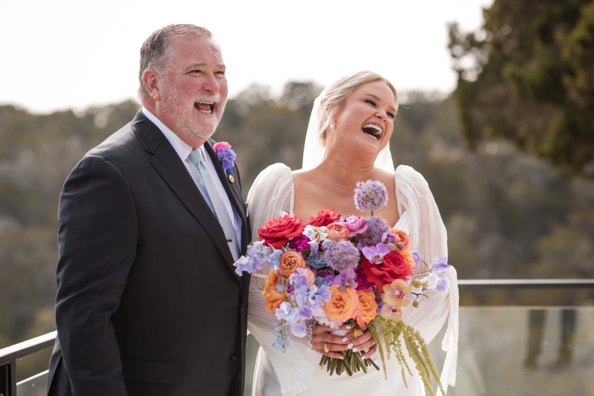 Bridal bouquet by the Bloom Bar for Videre Estate wedding