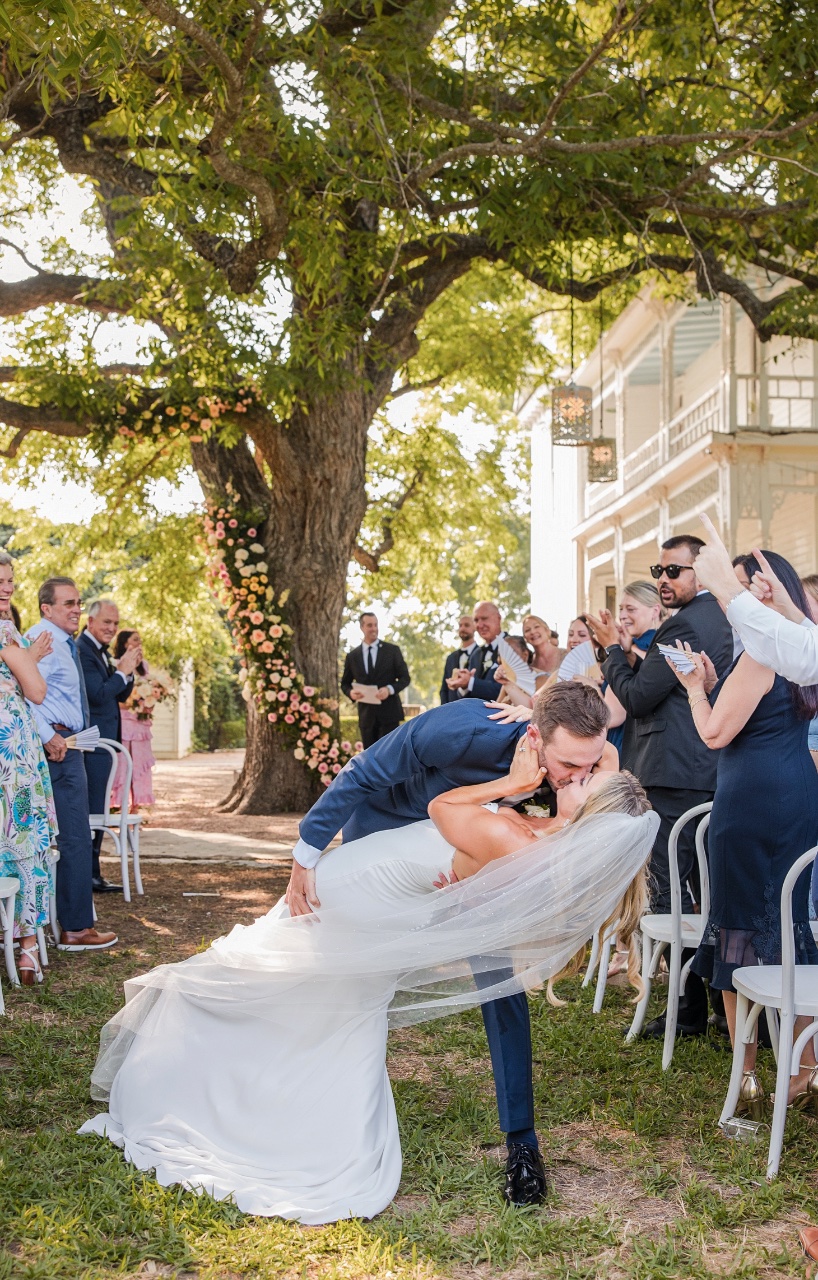 Sarah's veil flowing in natural light at Barr Mansion wedding venue