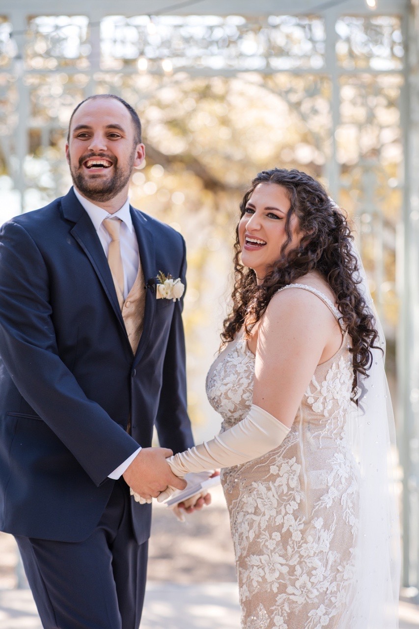 C and C getting ready for Ma Maison fall wedding in Dripping Springs Texas