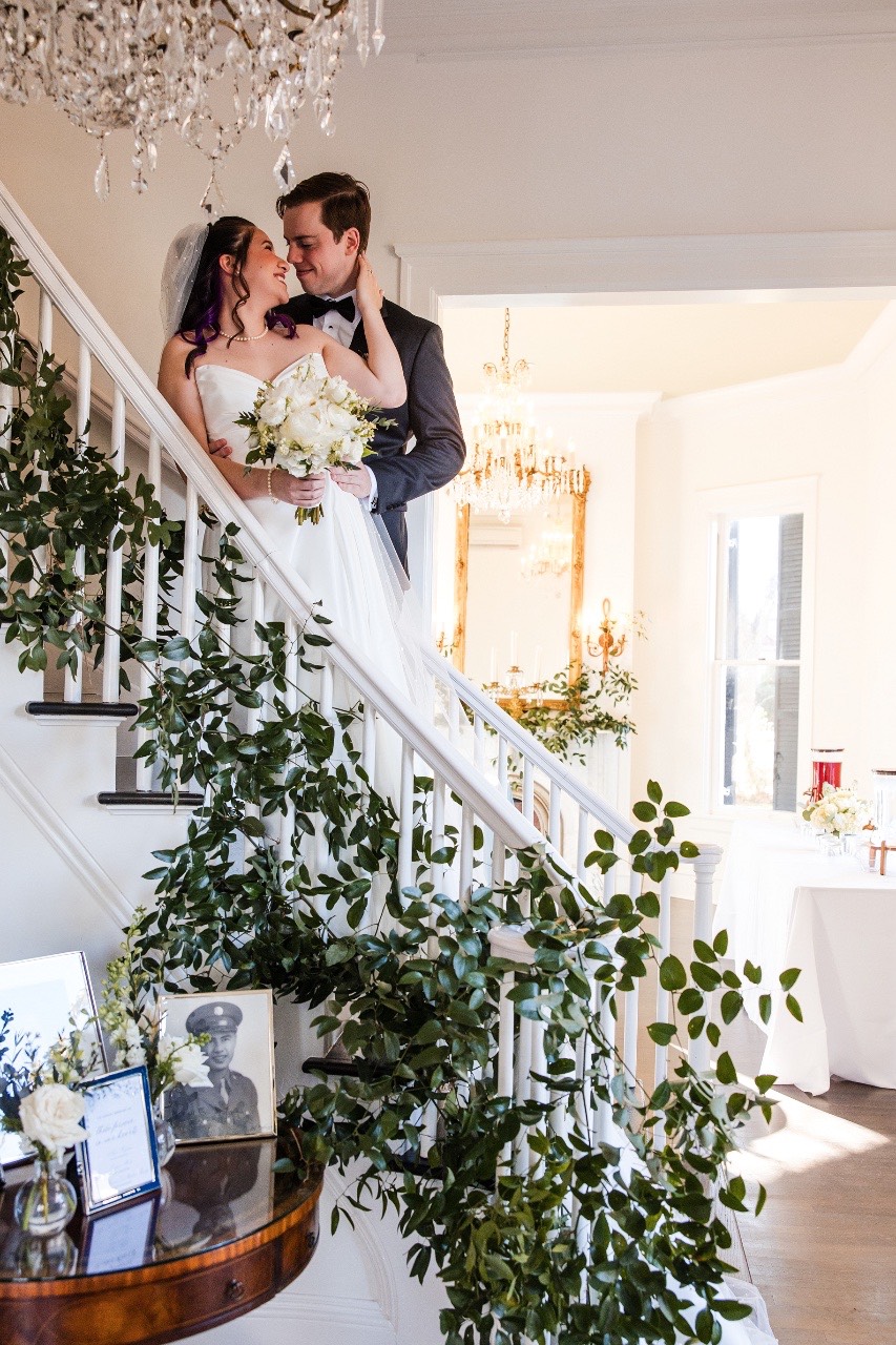 Bride's bouquet by Bouquets of Austin at Woodbine Mansion wedding