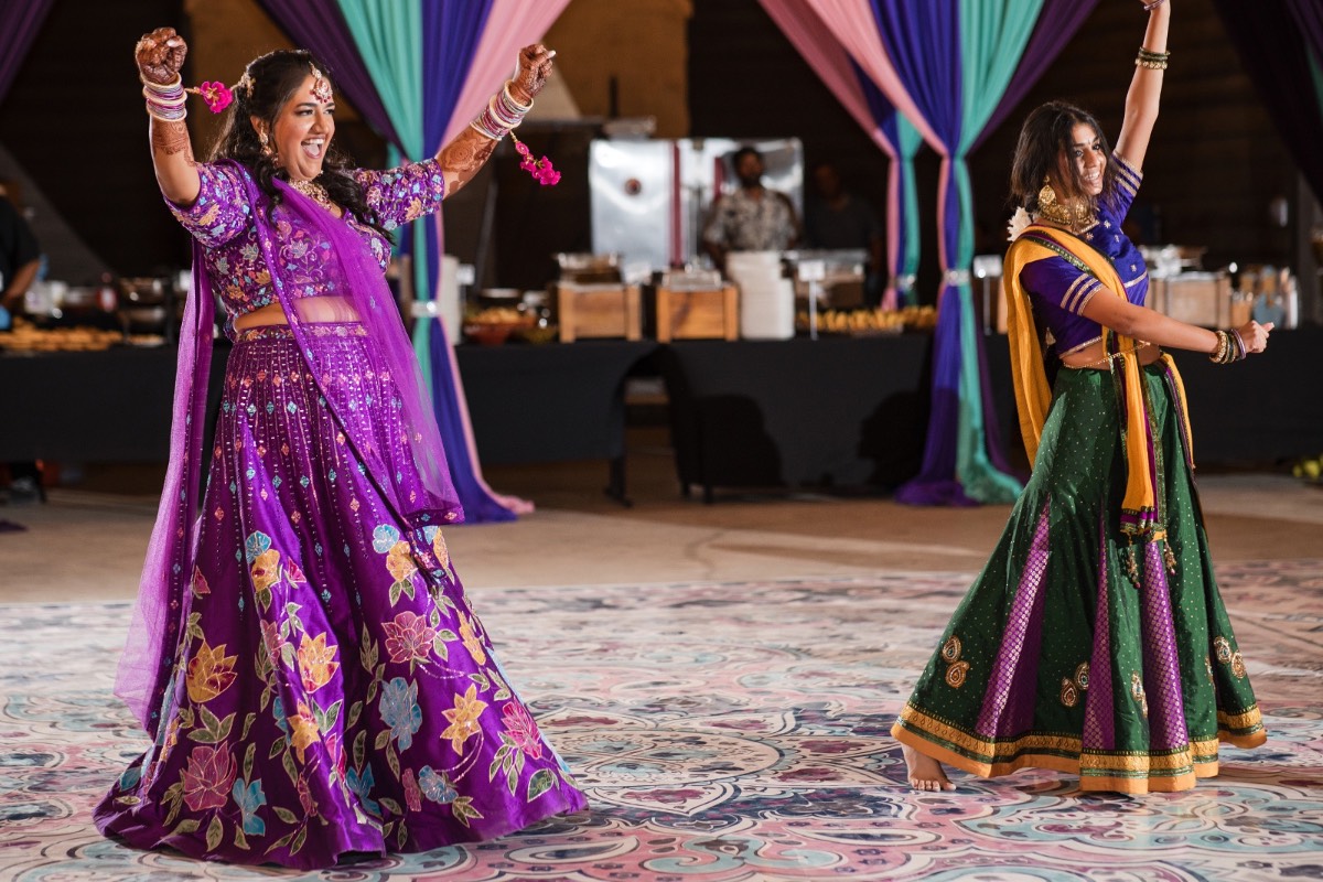 N and A's first look moment captured at San Antonio venue