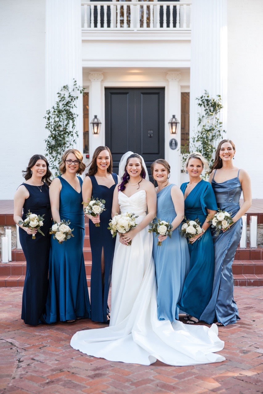 Groom's boutonniere crafted by Bouquets of Austin for wedding day