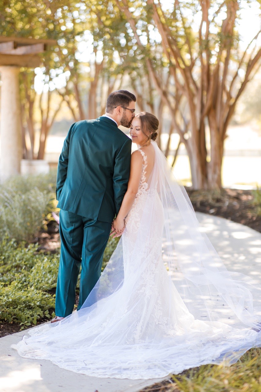 Garey House Georgetown wedding ceremony with guests seated witnessing vows