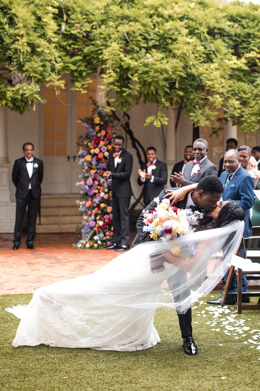 Groom H formal portrait before ceremony at Woodbine Mansion venue