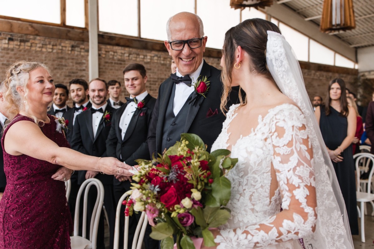 Groom's emotional reaction seeing bride for first time Austin.