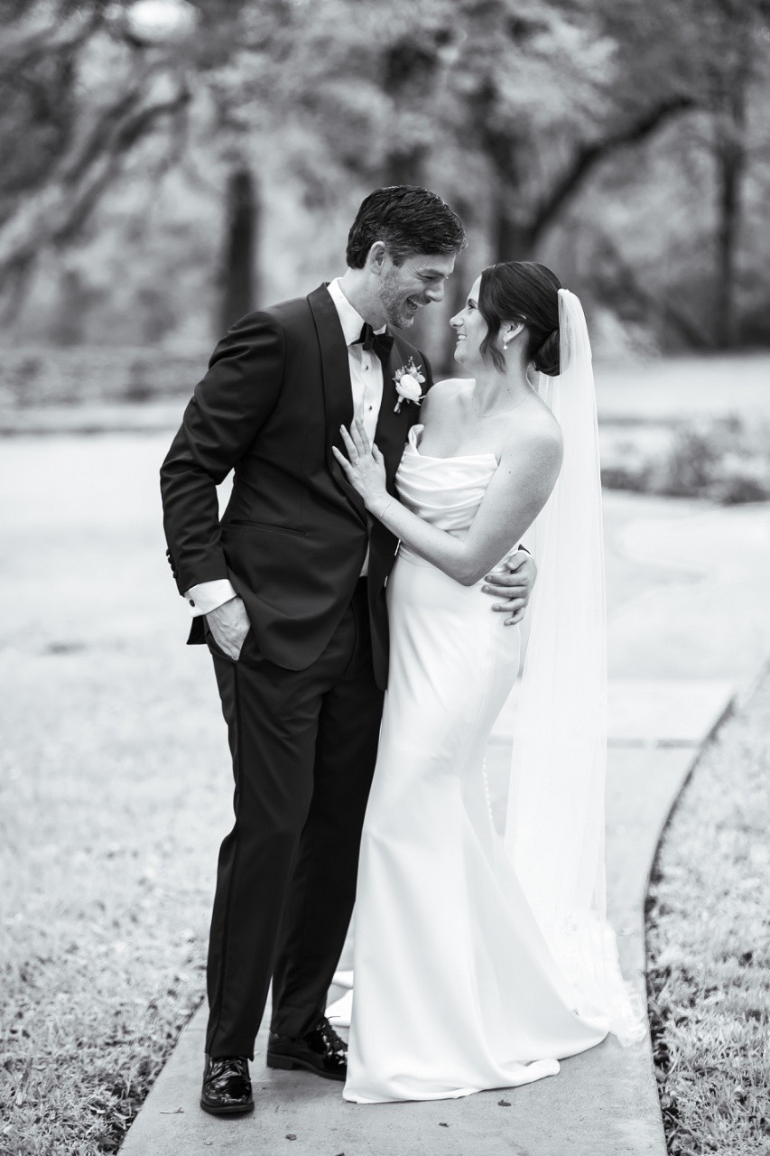 Emotional wedding ceremony moment between K and J at The Addison Grove