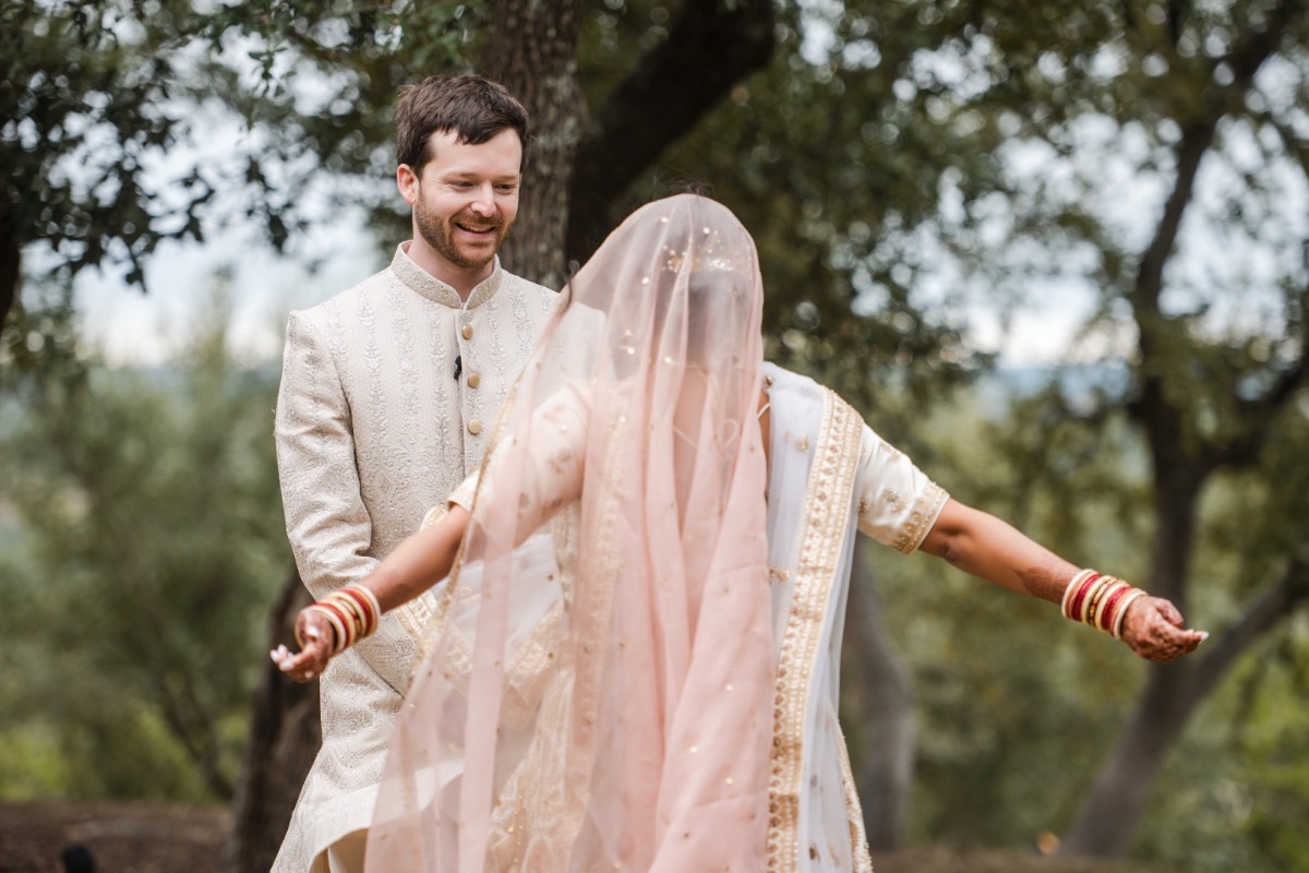 Wedding ceremony details and floral arrangements at Canyonwood Ridge venue