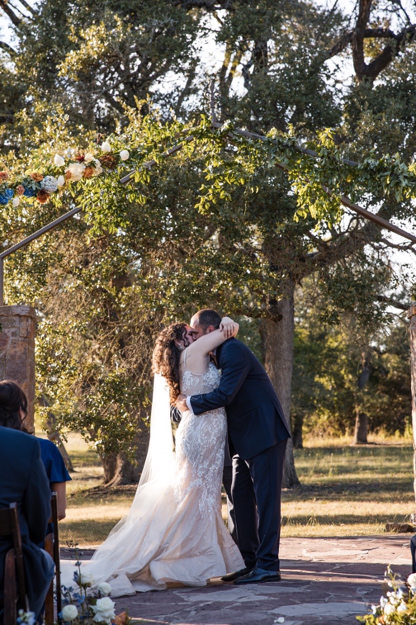 Wedding rings exchanged during Ma Maison ceremony captured by The Bird and The Bear