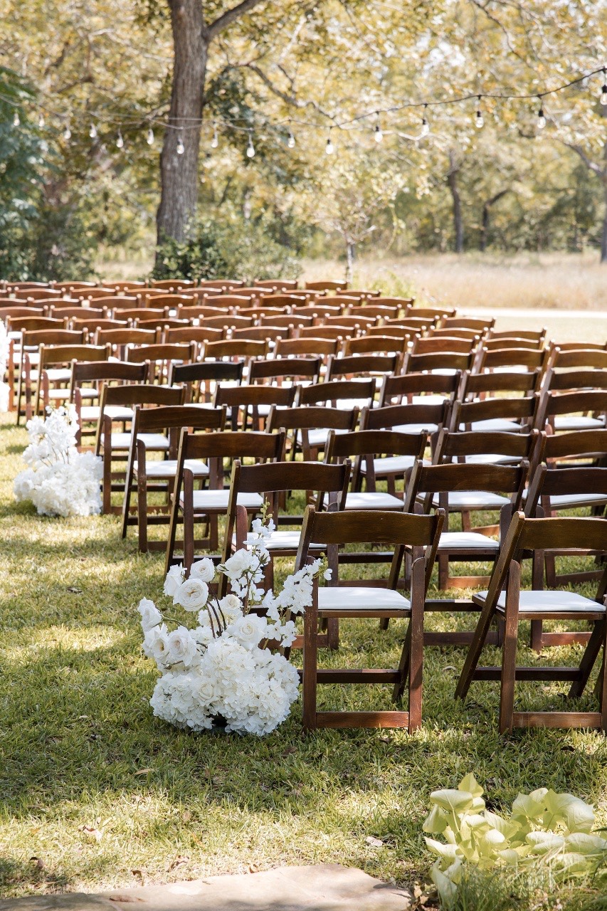 Band or DJ performing at Pecan Springs Ranch wedding reception party