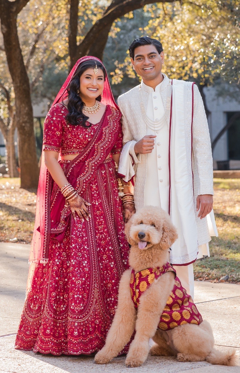 Bride and groom romantic portrait Renaissance Hotel Austin wedding by The Bird and The Bear
