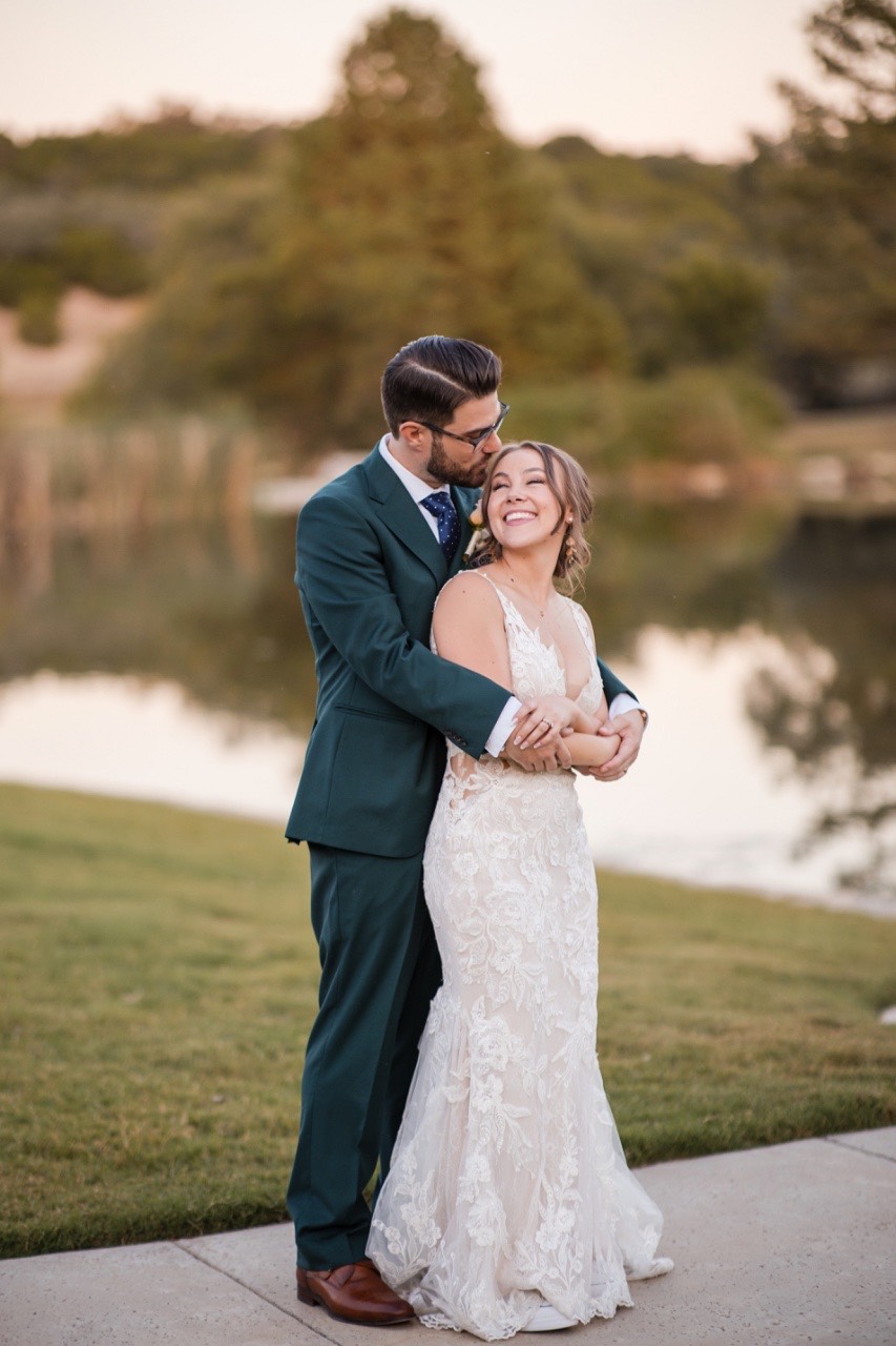 Videographer capturing D and J's moments at Garey House Georgetown wedding