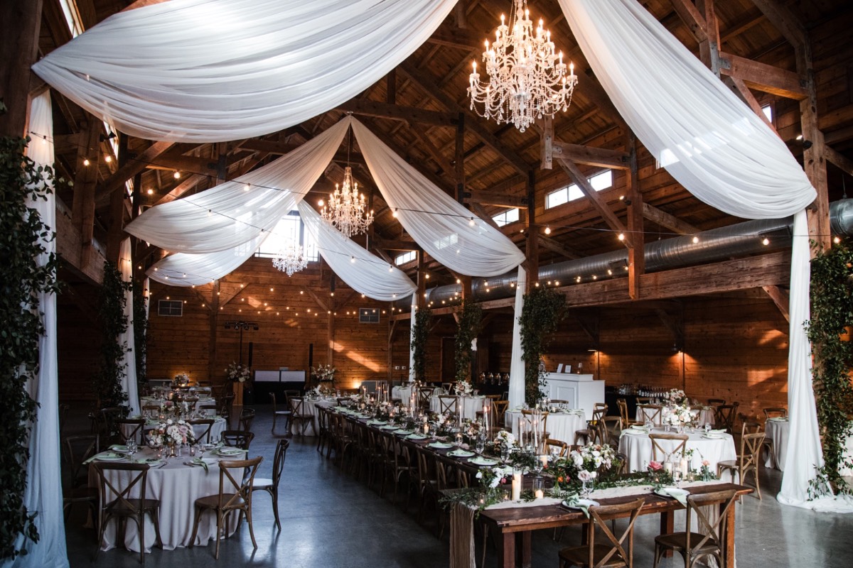 Cocktail hour details and decor at The Addison Grove in Austin venue