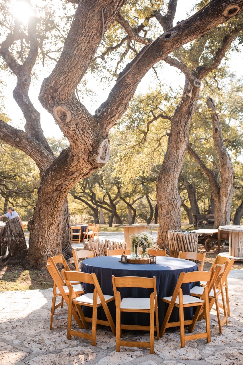 Dance floor celebration at Old Glory Ranch wedding reception Texas venue