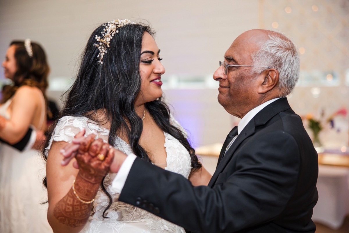 Maid of honor celebrates bride A at Prospect House Dripping Springs wedding
