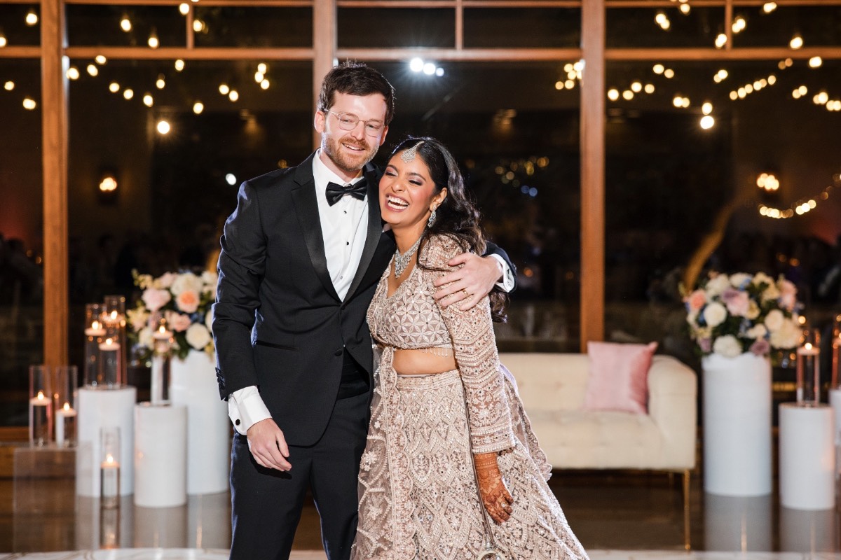 The Bird and The Bear capturing first dance moment