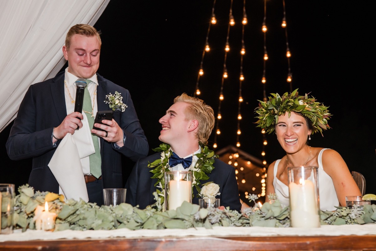 Father-daughter dance moment at Marble Falls wedding at The Retreat at Balcones Springs