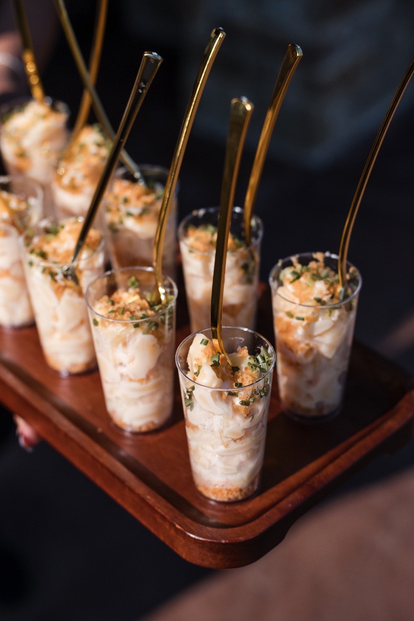 Guests filling the dance floor at A and M's Canyonwood Ridge wedding in Dripping Springs