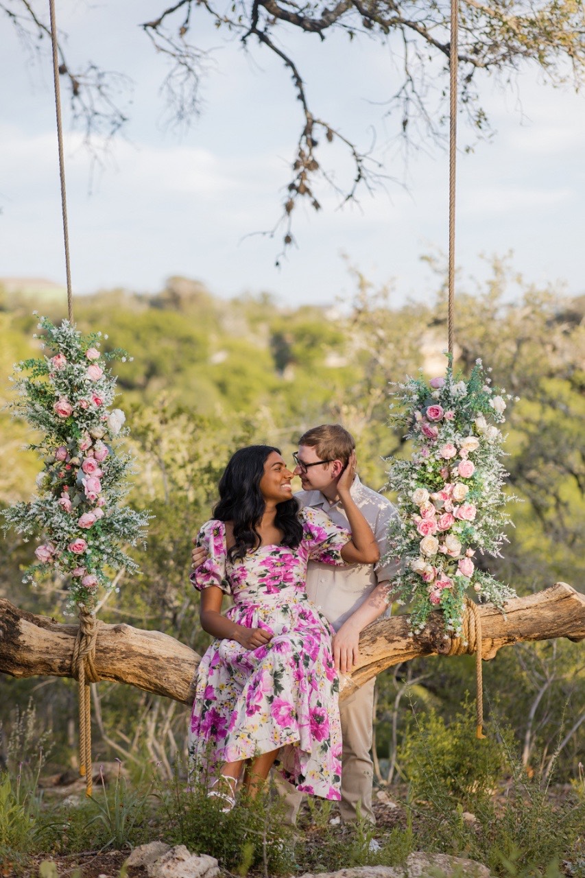 Bride's shoes and dress train photographed by The Bird and The Bear