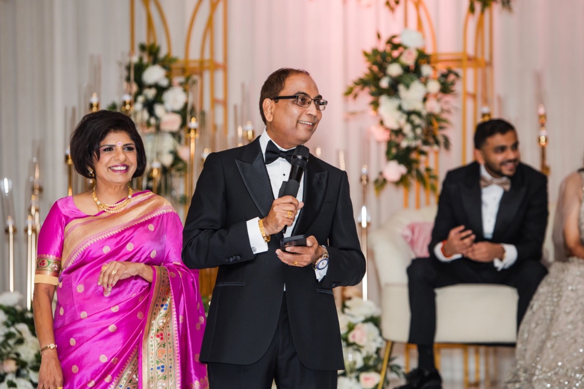 Maid of honor speech at S and S Hyatt Regency wedding
