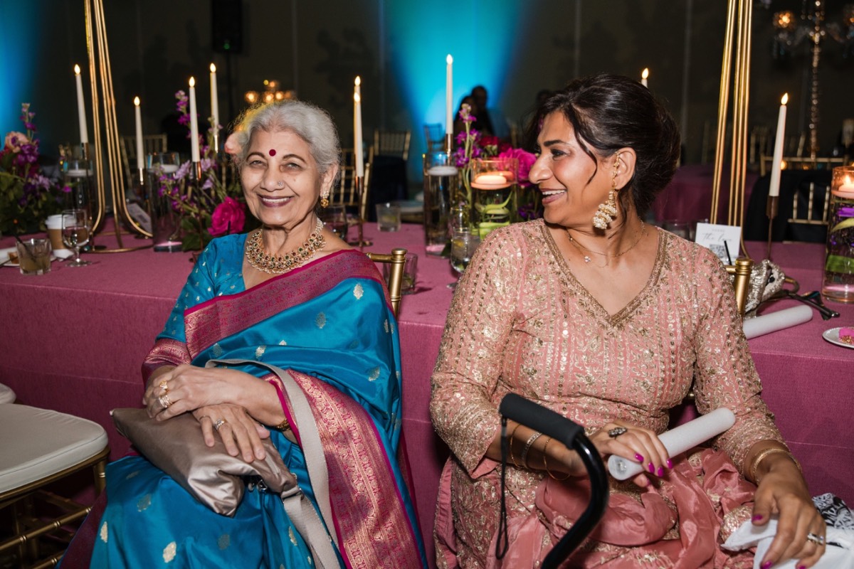 DJ Tej providing entertainment at A and N's wedding