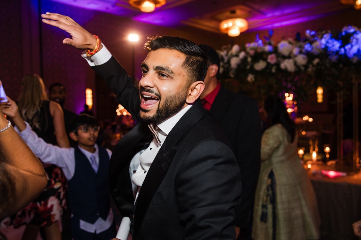 Bride S dancing with guests at Hyatt Regency Austin wedding