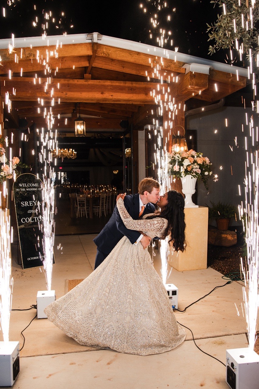 Mother-son dance for bride and groom's family at Spicewood wedding