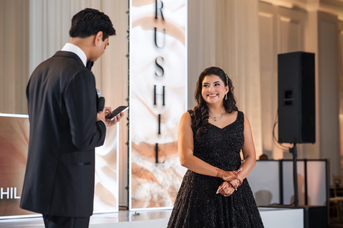 Late night dancing moments at Renaissance Hotel Austin wedding reception for couple