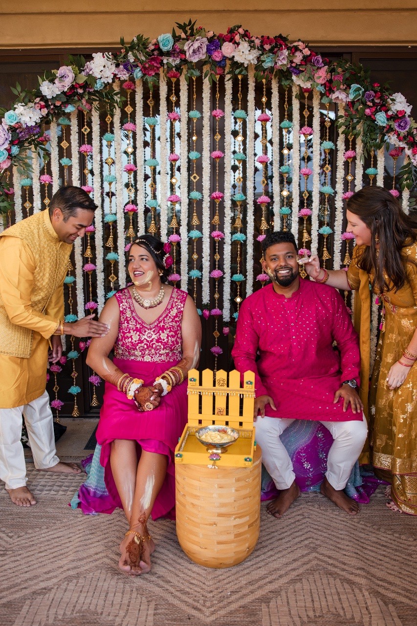 Groom dancing with mother at Hyatt Hill Country Resort