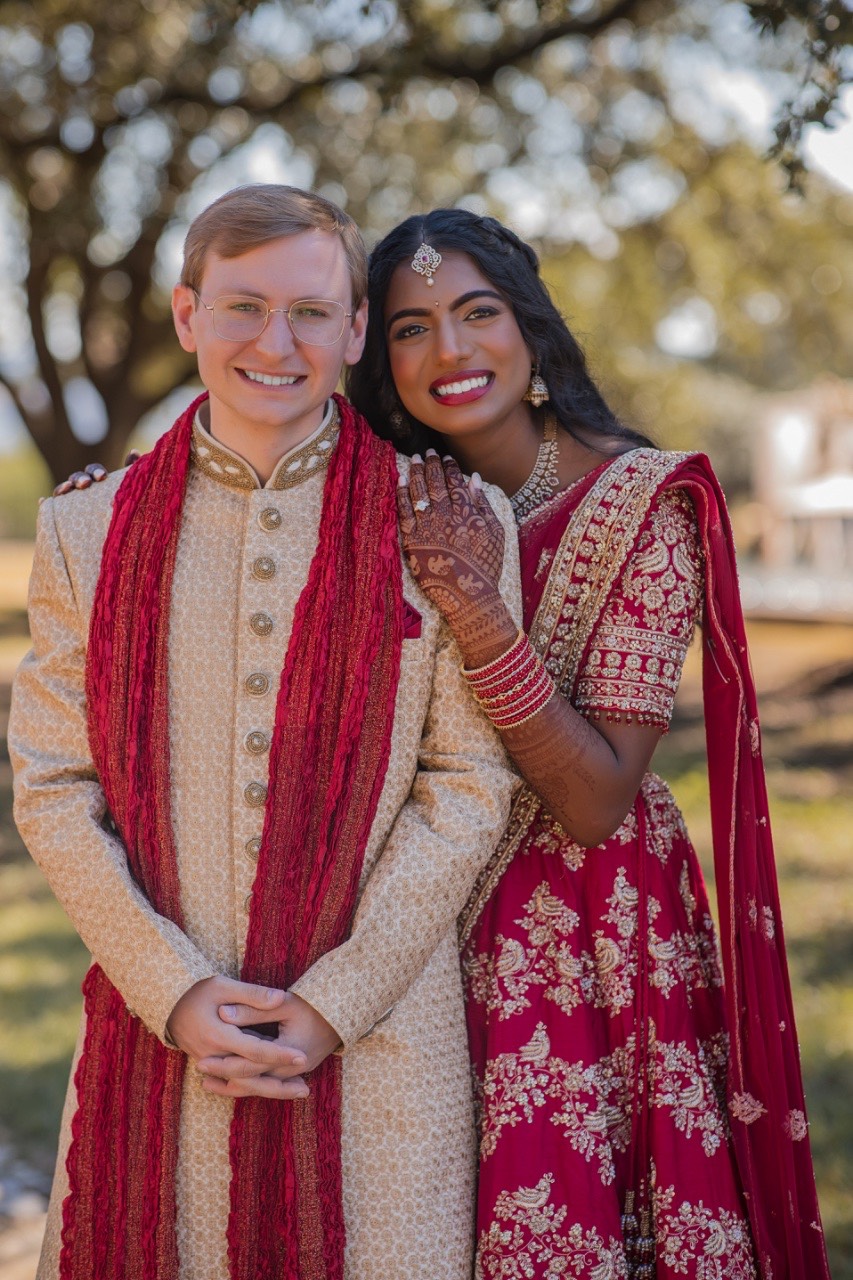 Dance floor celebration at Two Hearts One Stream wedding in Spicewood