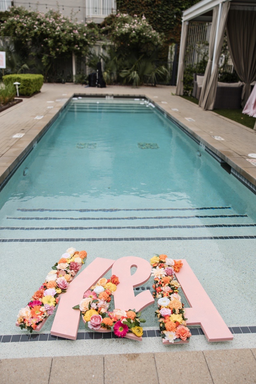 Dance floor celebration at Hotel Ella Austin wedding