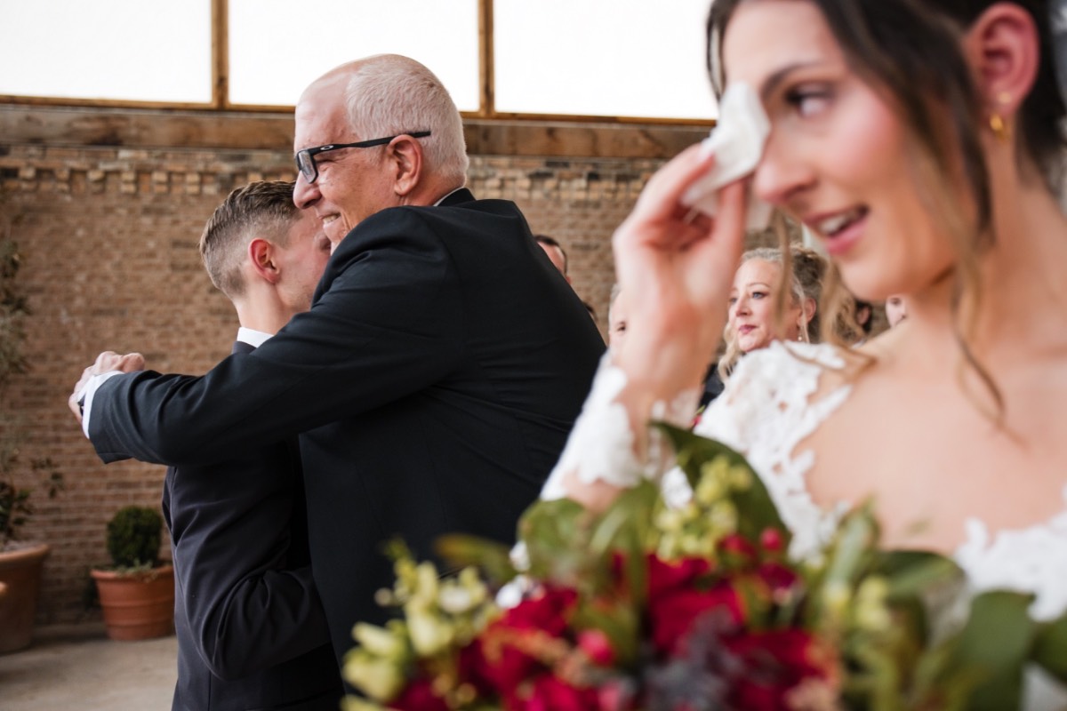 Bride and groom's first dance captured by The Bird and The Bear.