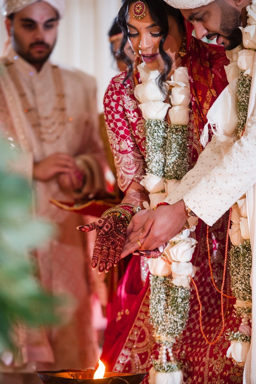 Newlyweds' sparkler exit at Hyatt Regency Austin captured by photographer