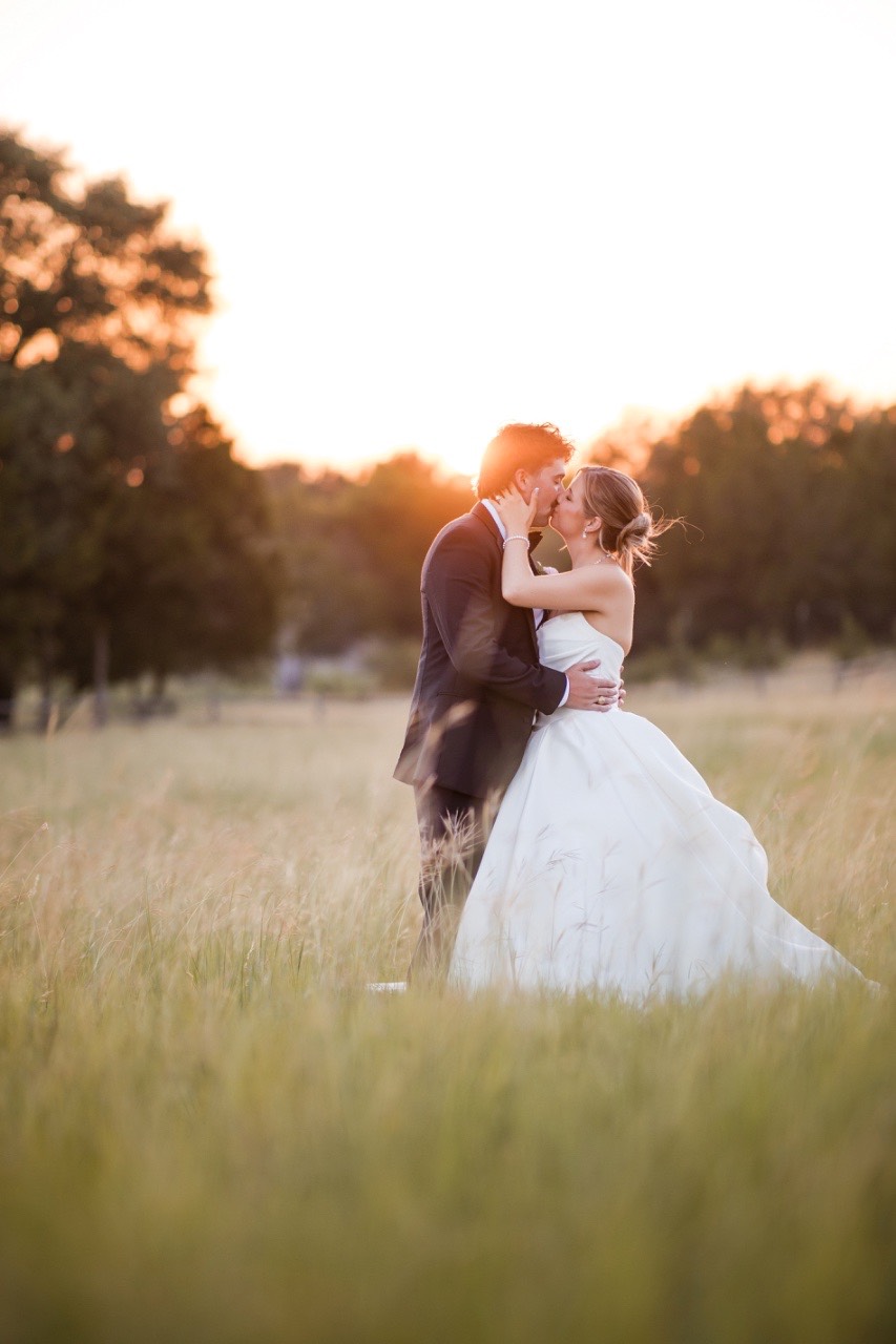Hidden River Ranch grounds providing scenic backdrop for P and B's portraits