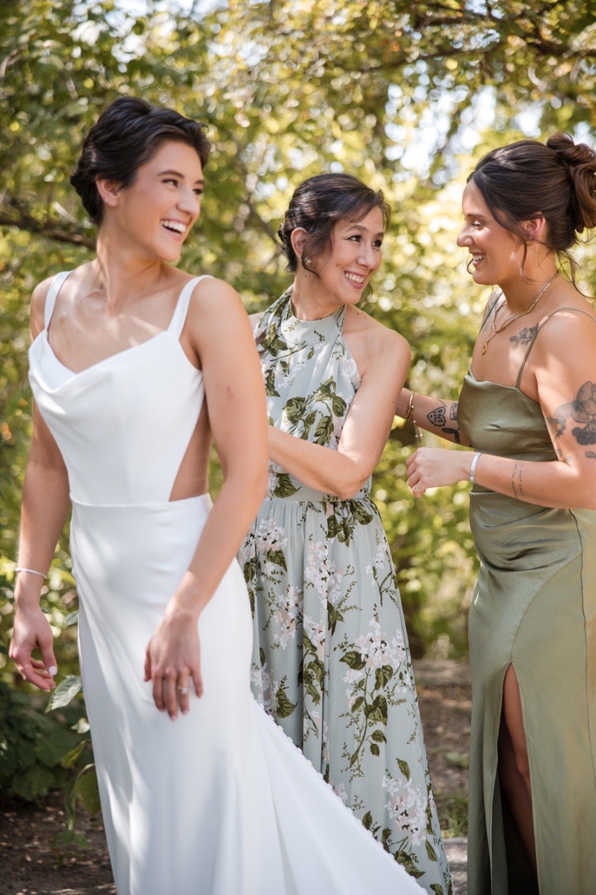 Bride's bouquet designed by wedding planner at Marble Falls wedding venue